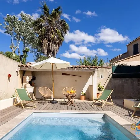 Maison Jade - Avec Piscine - Barbecue - Calme Casa de Férias *