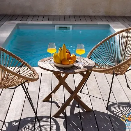 Maison Jade - Avec Piscine - Barbecue - Calme Casa de Férias *
