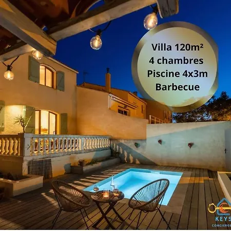 Casa de Férias Maison Jade - Avec Piscine - Barbecue - Calme *