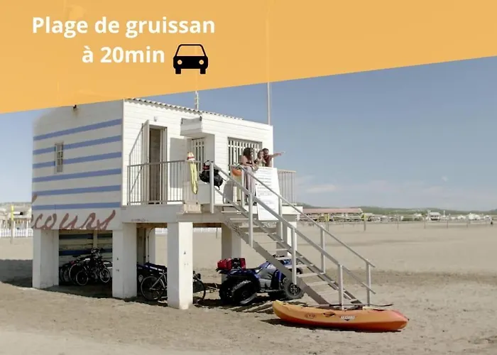 Maison Jade - Avec Piscine - Barbecue - Calme Prázdninový dům Narbonne