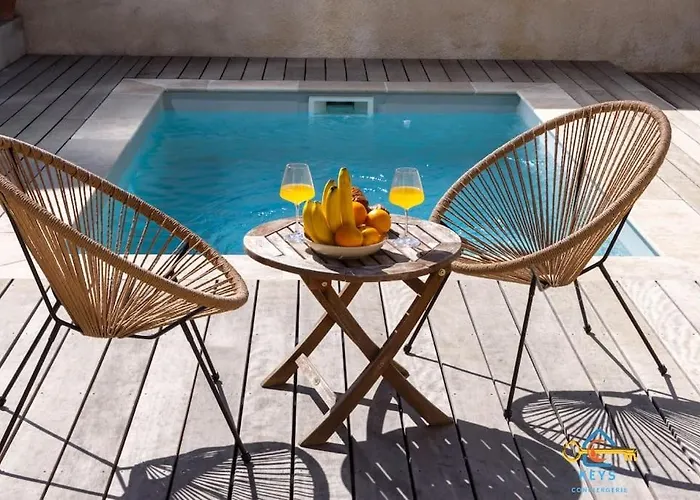 Maison Jade - Avec Piscine - Barbecue - Calme Prázdninový dům *