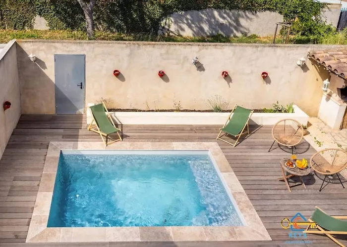 Maison Jade - Avec Piscine - Barbecue - Calme Prázdninový dům Narbonne