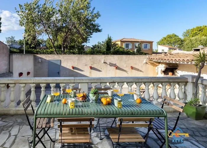 Maison Jade - Avec Piscine - Barbecue - Calme